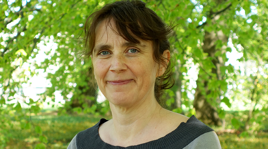 portrait of Ulrika Sandén. Photo. 
